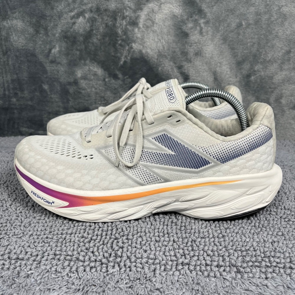 New Balance Fresh Foam X 1080 v14 Womens 10.5 D Sea Salt Moonbeam W1080G14